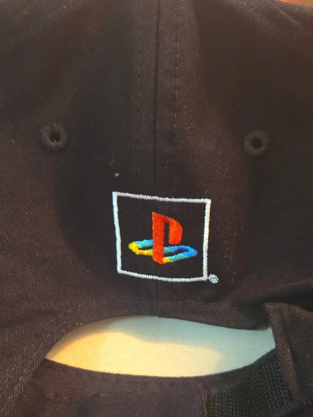 Sony Black Baseball Cap with Red PlayStation 3 Embroidery